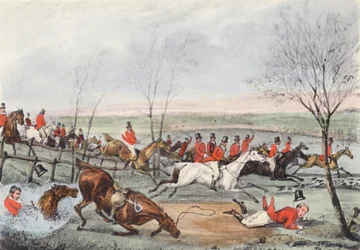 Een Squire-val, bij Jove! roept Mytton, Nog een beetje en ik had het gedaan!