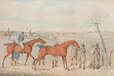 Een Steeplechase: De Winnaar, 1827