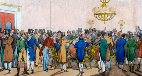Bobs eerste kennismaking met gokken, een moderne hel, ca. 1821