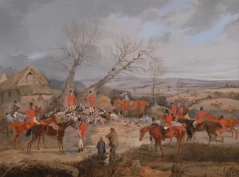 Jachtscène: De Dood, ca. 1840