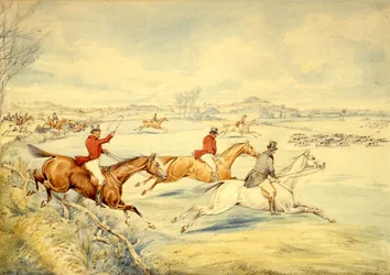 Jachtscènes: Volle Jacht