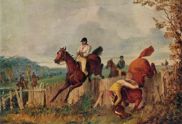 Steeplechasing, ca. 1805-1851, 1924