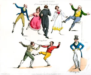 Symptomen van vermaak, 1822