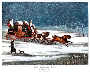 De Brighton Mail op Eerste Kerstdag, 1836 1905