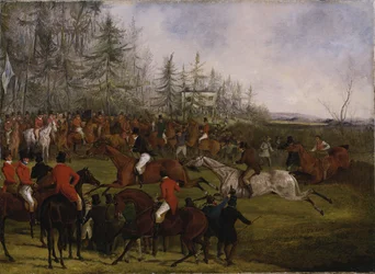 De Grote Leicestershire Steeplechase, 12 maart 1829: De Finish en Billesdon Coplow