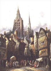 Caudebec sur Seine, 1886