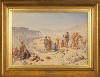Opgravingen in Egypte: Professor Petrie in Thebe