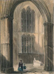 Worcester Cathedral: Noordtransept van het koor