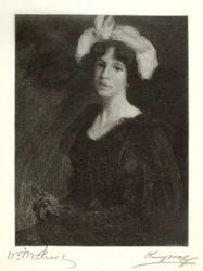 Portret van mevrouw C.