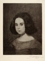 Portret van een jong meisje