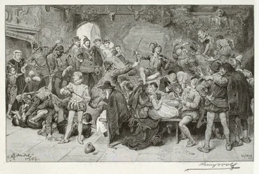 Tis vrolijk in de hal