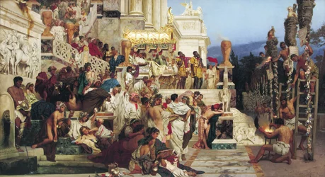 Leidende licht van het christendom, Nero