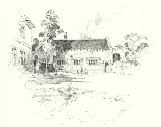 Grammatica School, Lichfield, waar Dr. Johnson naar school ging