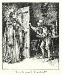 Ingoldsby Legenden: Grijze dolfijn (litho)