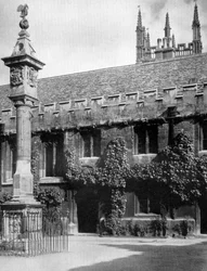Zonnewijzer, Corpus Christi College, Oxford, Oxfordshire, 1924-1926