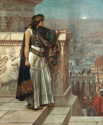 Het laatste blik van Zenobia op Palmyra