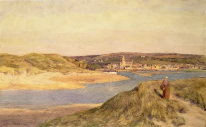 Hayle vanuit Lelant, Cornwall