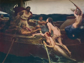 Ulysses en de Sirenen, 1909, c1950