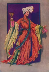 Een Edelman. Eind veertiende eeuw, 1926