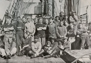 De bemanning van de Terra Nova