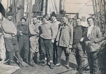 De officieren van de Terra Nova, 1912 expeditie, 1913
