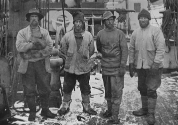 De Tweede Westelijke Partij De Dag Dat Ze Werden Opgehaald Door Het Schip