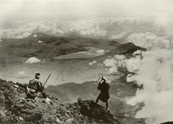 Twee mijl boven de wolken, 1910