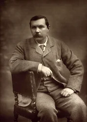 Portret van Sir Arthur Conan Doyle, 1893