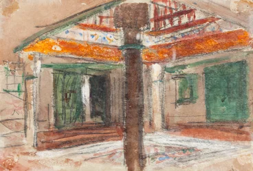 Interieur van een Exotisch Paleis