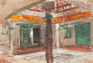 Interieur van een exotisch paleis