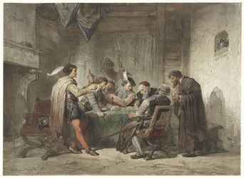 Het verkopen van de buit