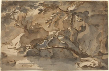 Landschap (naar Paul Bril)