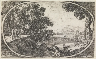Landschap (nr. 24 uit de serie: Variae campestrum fantasiae)