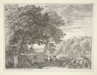 De kleine engelen op de heuvel, uit de set De vlucht naar Egypte