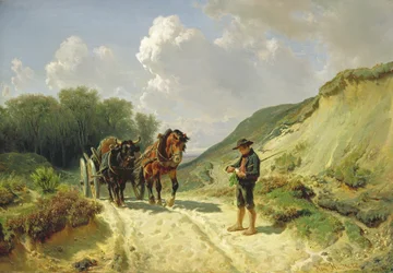 Twee soorten harnassen, ca.1855