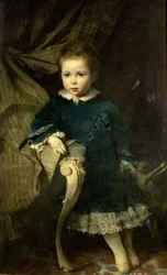 Portret van een Kind, 1874