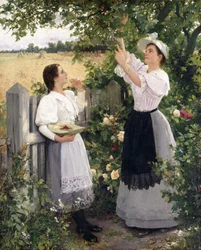 De kersenplukkers, 1894