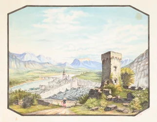 Rattenberg, Tirol, ca. 1858-1882