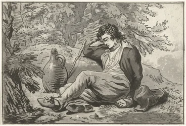 Slapende man