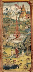 De tuin der lusten. ca. 1560 (tapijt)