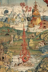 De tuin der lusten. ca. 1560 (tapijt)
