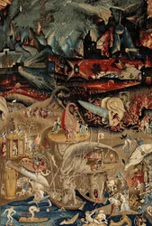 De tuin der lusten. ca. 1560 (tapijt)