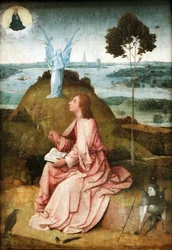 Sint Jan de Evangelist op Patmos (detail)