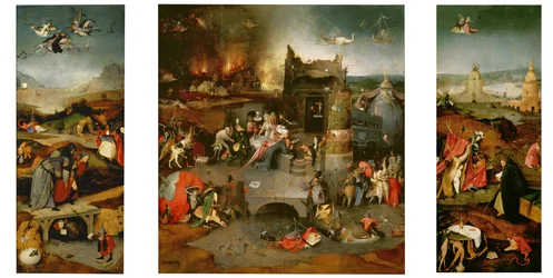 De verzoeking van de heilige Antonius, ca. 1501