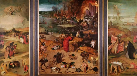Drieluik van de verzoeking van St. Antonius