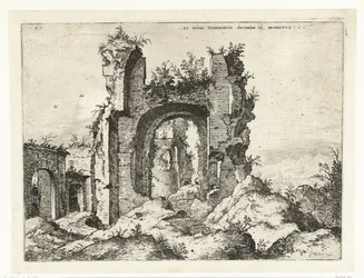 Eerste gezicht op de Thermen van Caracalla