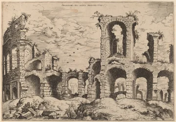 Tweede Uitzicht op het Colosseum