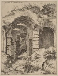 Zesde aanzicht van het Colosseum