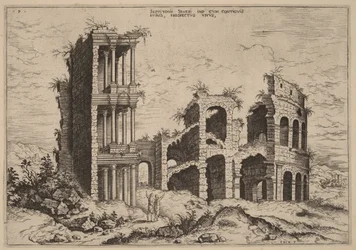 Het Septizonium en het Colosseum