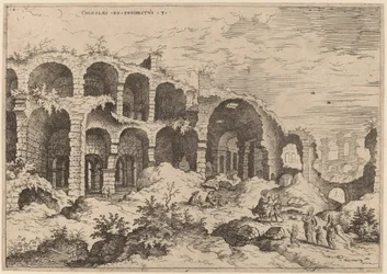 Derde Uitzicht op het Colosseum